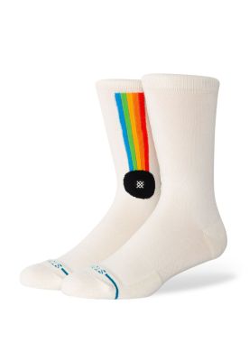 Stance Sock Polaroid Aperture White
