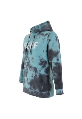 Imagen 2 del producto Poleron Kids Hoodie Tie Dye Aqua Black