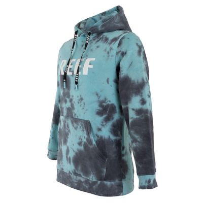 Imagen 2 del producto Poleron Kids Hoodie Tie Dye Aqua Black