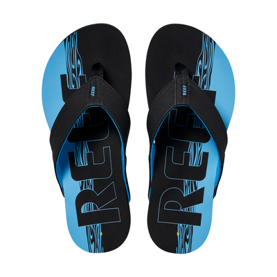 Imagen 2 del producto Sandalia Men Newport Print Faded Blue Black