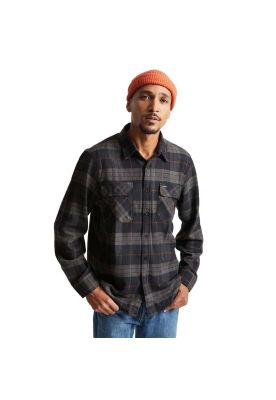Camisa Bowery Flannel Black Charcoal