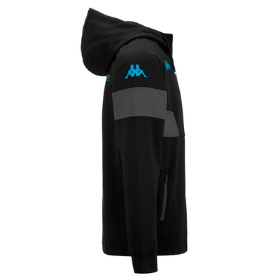 Imagen 2 del producto Chaqueta Kappa Men Supporter Adorfeo ALPINE F1 Black Grey Light Blue