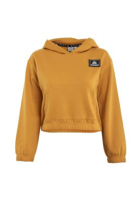 Poleron Kids Crop Top Mustard