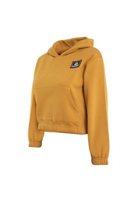 Imagen 2 del producto Poleron Kids Crop Top Mustard