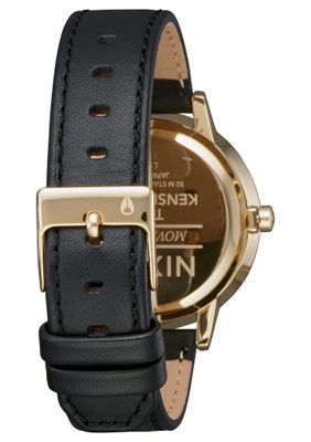 Imagen 2 del producto Reloj Kensington Leather Dorado Nixon