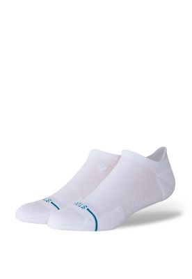 Stance Sock Icon Low Tab White