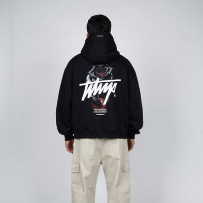 Imagen 2 del producto Polerón WhatUp Rose and Snake Black