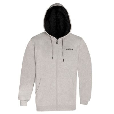 Imagen 2 del producto Poleron Men Full Zipper Grey Chiporro Black