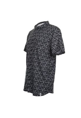 Imagen 2 del producto Camisa Negra diseño Hojas Reef