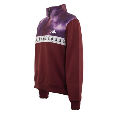 Imagen 2 del producto Poleron Men Half Zip Burgundy