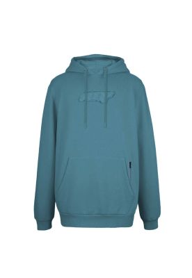 Polerón Reef Men Hoodie Logo Green