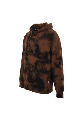 Imagen 2 del producto Poleron Men Hoodie Tie Dye Black Icon Front