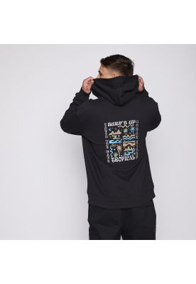 Imagen 2 del producto Polerón Reef Men Full Zipper Black Surf Up