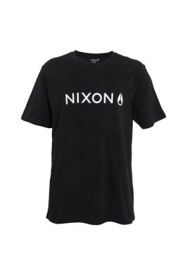 Polera Men Regular Fit Black Logo White