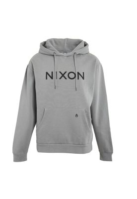 Poleron Men Canguro Grey Logo Black