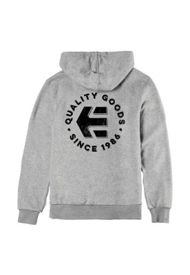 Imagen 2 del producto Poleron Men Zipper Since 1986 Hoodie Grey Heather