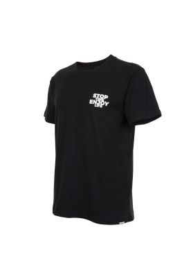 Imagen 2 del producto Polera Negra STOP TIME ENJOY LIFE Nixon