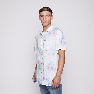 Imagen 2 del producto Camisa Reef Men Floreada Blanca
