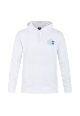 Poleron Hoodie Seaside Fleece White