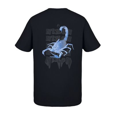 Imagen 2 del producto Polera Nixon Men Blue Scorpio Black