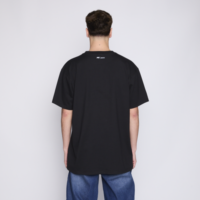 Imagen 2 del producto Polera Whatup Hombre Black Handwritten White