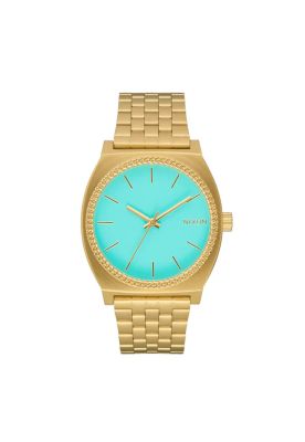 Reloj Nixon Time Teller Gold Turquoise Gold