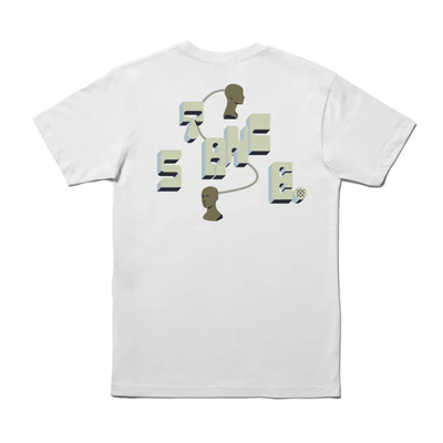 Imagen 2 del producto Polera Stance Brain Wayz White
