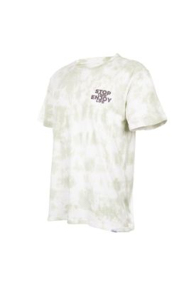 Imagen 2 del producto Polera Verde tyedie Stop Time Enjoy Life Nixon