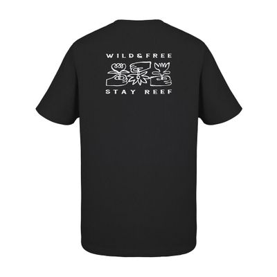 Imagen 2 del producto Polera Reef Men Wild and Free Black