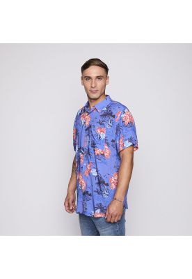Imagen 2 del producto Camisa Reef Men Floreada Azul
