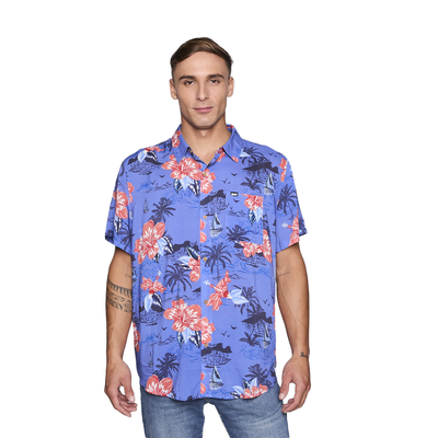 Imagen 1 del producto Camisa Reef Men Floreada Azul