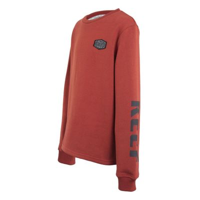 Imagen 2 del producto Poleron Kids Crew ""Stop Time Enjoy Life"" Burgundy Black