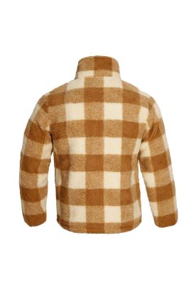 Imagen 2 del producto Sherpa Women Full Zipper Brown Beige