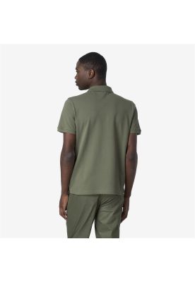 Imagen 2 del producto Polera K-Way Men Amedee Pique Green Lichen