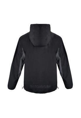 Imagen 2 del producto Cortaviento Whatup Hombre Black Grey