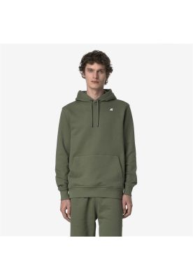 Imagen 1 del producto Polerón K-Way Men Barnie French Terry Green Lichen