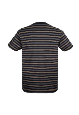 Imagen 2 del producto Polera Reef Men Stripe Black Gold Grey