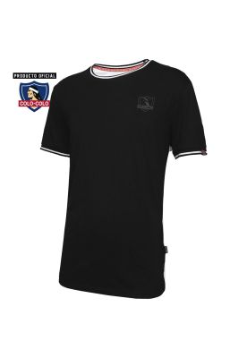 Imagen 2 del producto Polera Urbana Negra/Blanca Colo-Colo