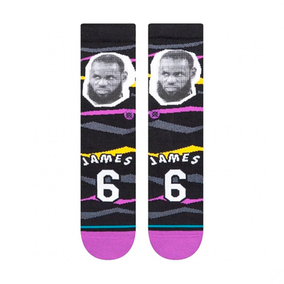 Imagen 2 del producto Stance Sock Men NBA Faxed Lebron Black