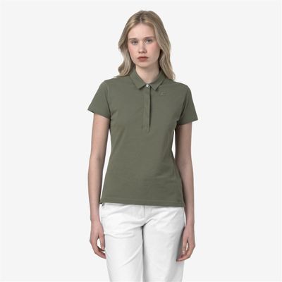 Imagen 2 del producto Polera K-Way Women Amedea Pique Green Lichen