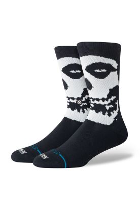 Stance Sock Misfits Beware Crew Black