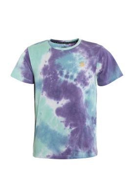 Polera Kids Blue Purple Tie dye