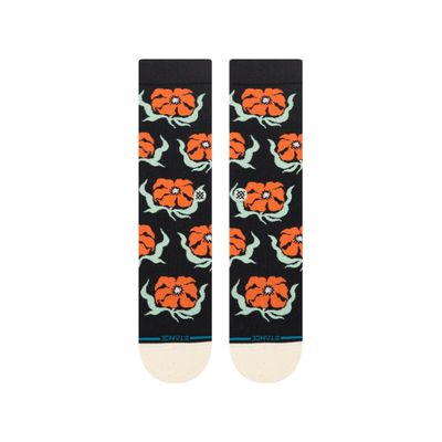 Imagen 2 del producto Stance Sock Men Broadcast Floral Crew Black