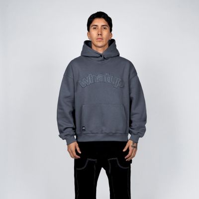 Imagen 1 del producto Polerón WhatUp Fabric Logo Blue