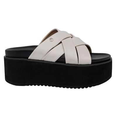 Sandalia Plataforma Kaira Blanco Alquimia