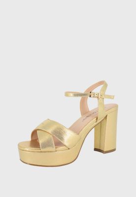 Sandalia de Vestir Lister Dorado Alquimia