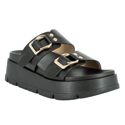 Imagen 2 del producto Sandalia Plataforma Kams Negro Alquimia