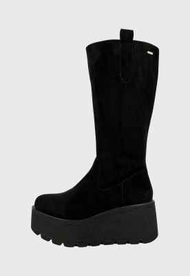 Imagen 2 del producto Bota Larga con Plataforma Lek Negro Alquimia