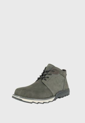 Botin de Cuero Boja Verde London Adixt