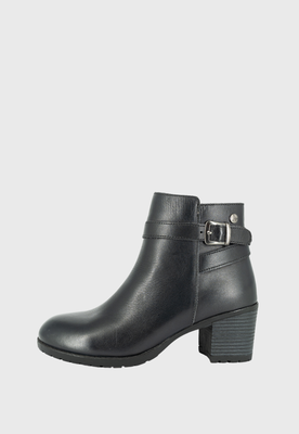 Imagen 2 del producto Botin de Cuero Francy Negro Alquimia